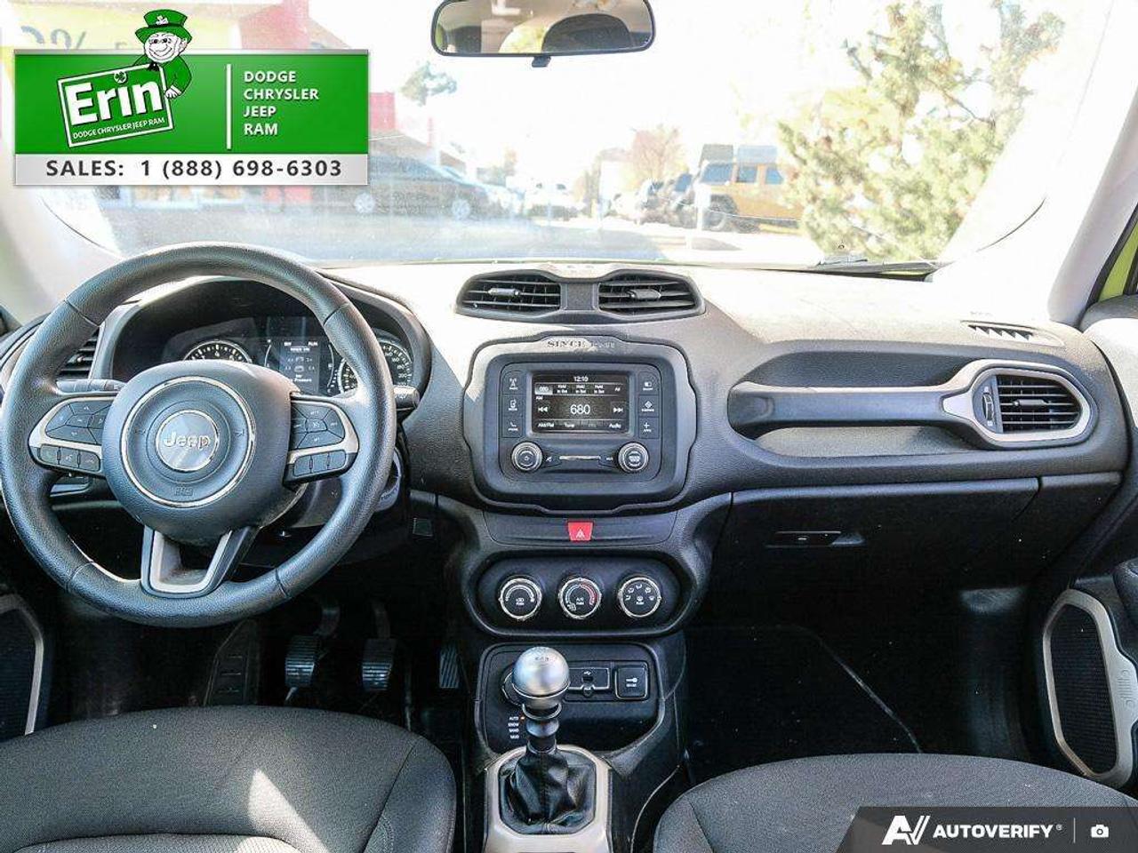 2017 Jeep Renegade SPORT 4X4 MY SKY REMOVABLE ROOF PANELS MANUAL Photo