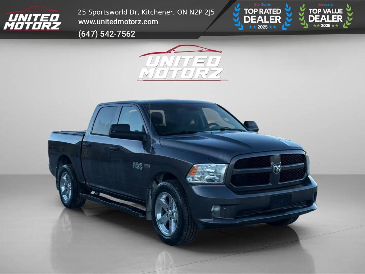 2017 RAM 1500 Express HEMI 5.7L CREWCAB 4WD V8~SAEFTY CERTIFIED Photo