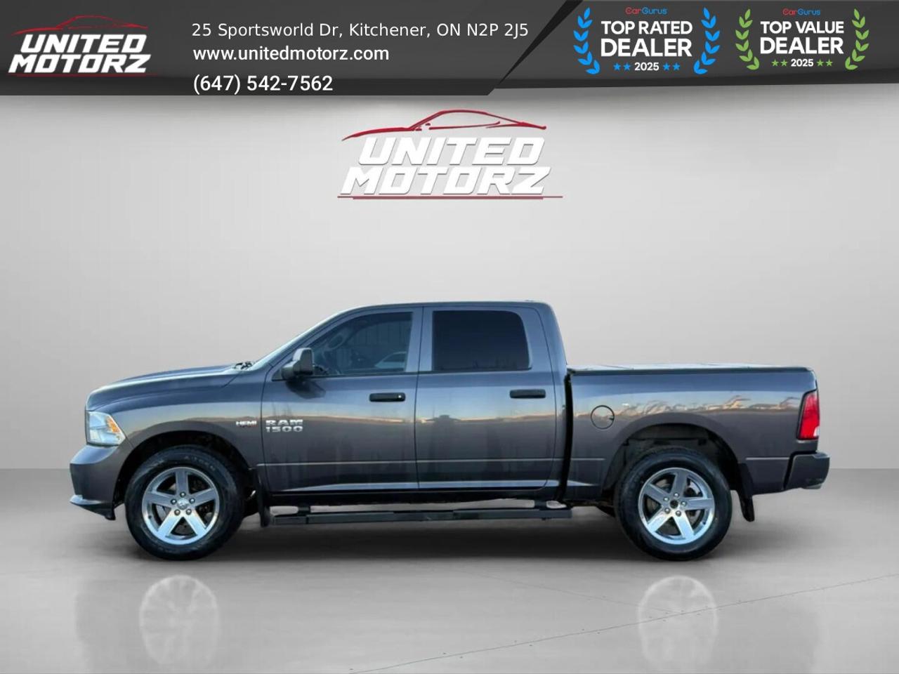 2017 RAM 1500 Express HEMI 5.7L CREWCAB 4WD V8~SAEFTY CERTIFIED Photo