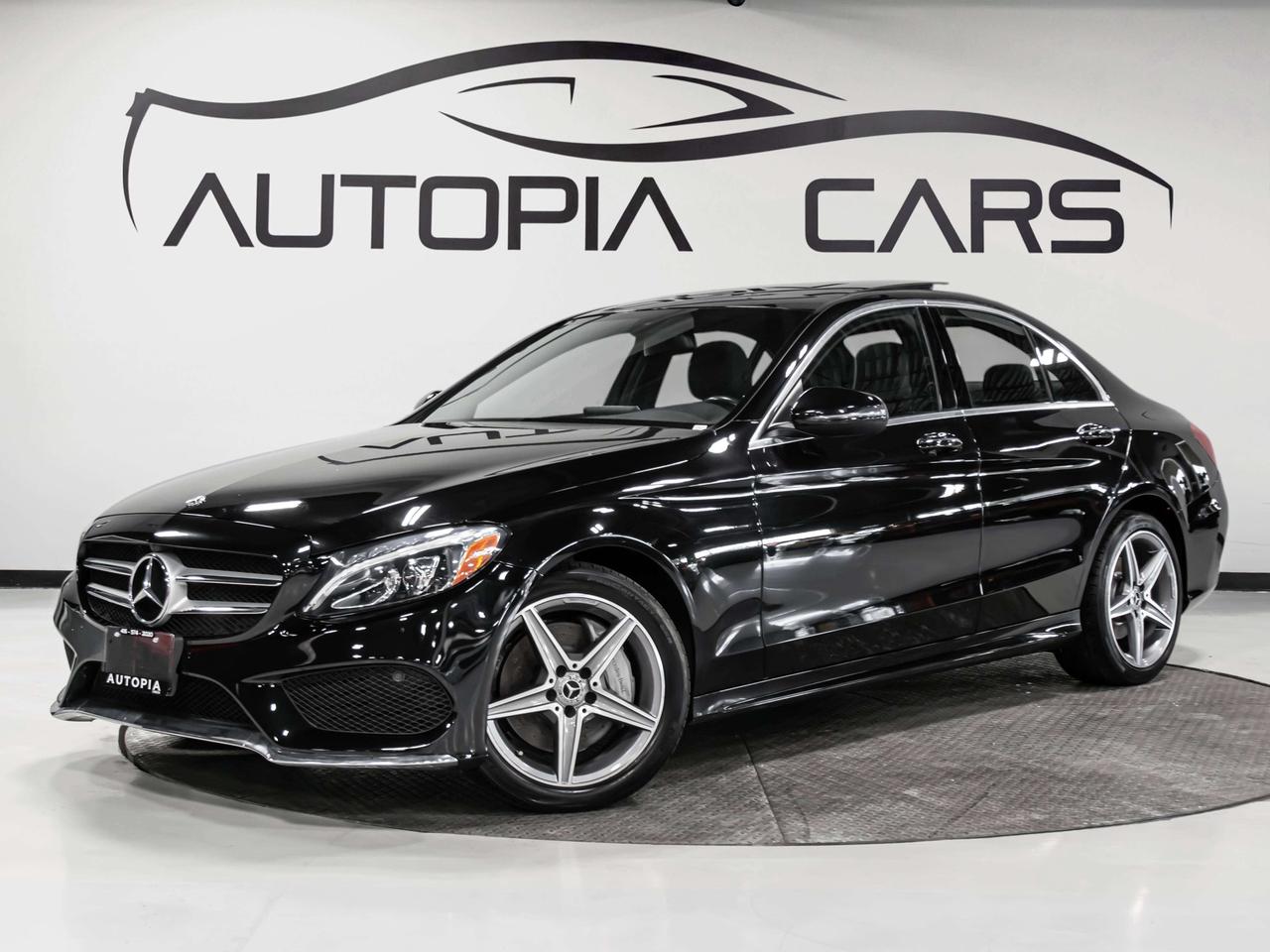 2018 Mercedes-Benz C-Class AMG PKG, PANO ROOF,NAVI BACKUP CAMRA, BLD SPT Photo