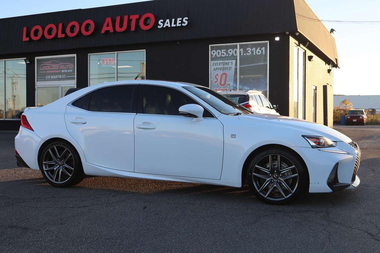 2017 Lexus IS 300 AWD F Sport Red Interior Safety Certification Included Photo