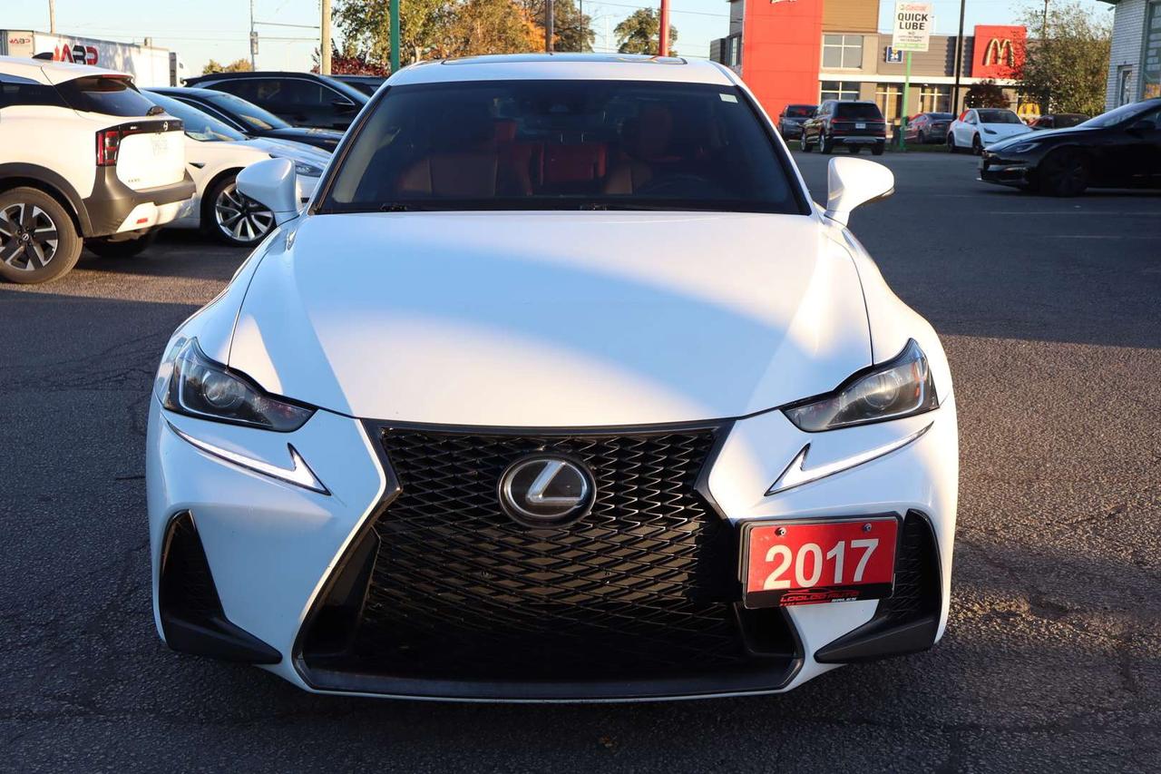 2017 Lexus IS 300 AWD F Sport Red Interior Safety Certification Included Photo5