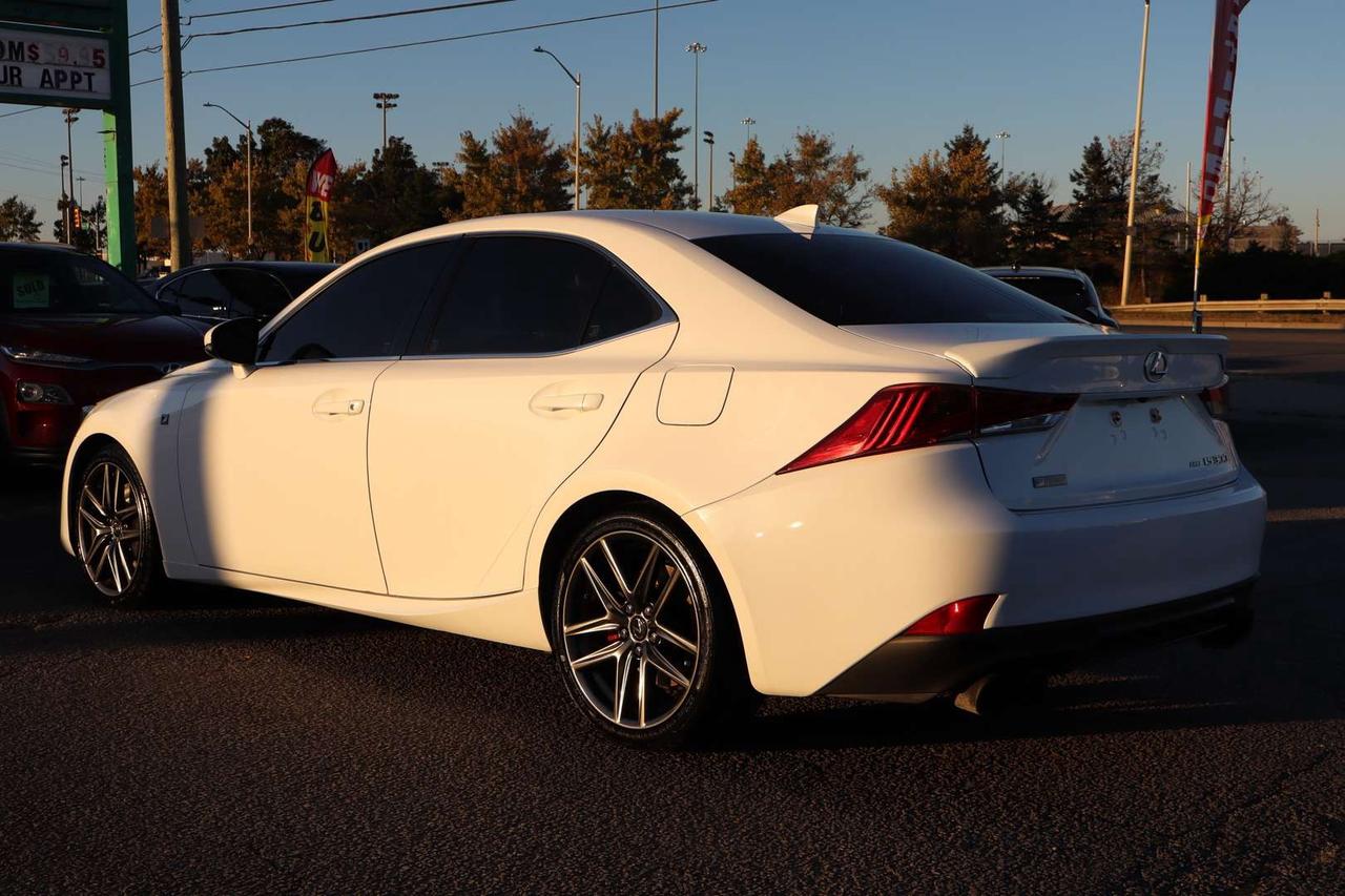 2017 Lexus IS 300 AWD F Sport Red Interior Safety Certification Included Photo