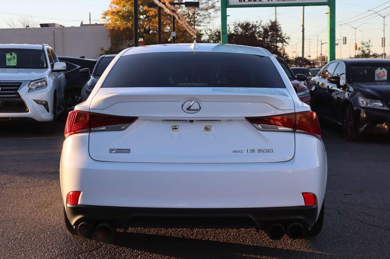 2017 Lexus IS 300 AWD F Sport Red Interior Safety Certification Included Photo