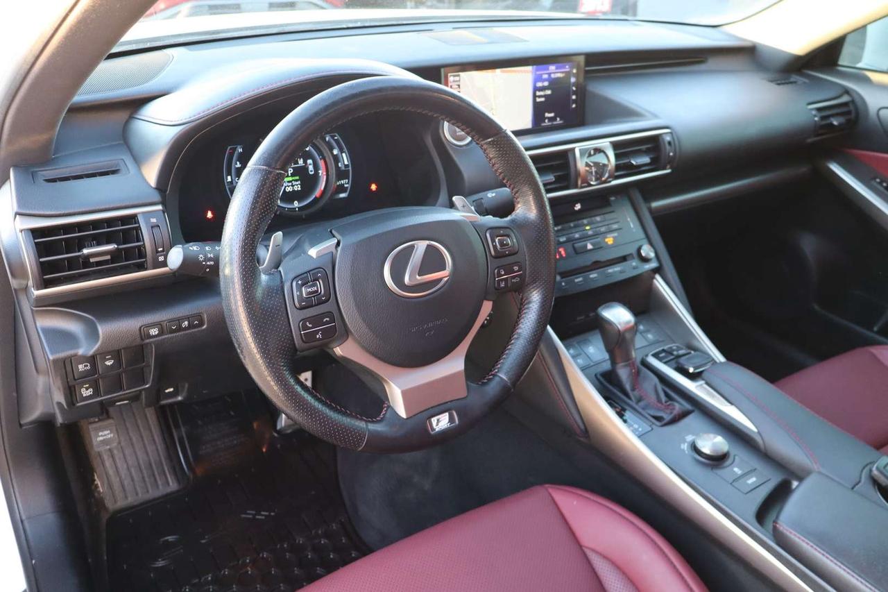 2017 Lexus IS 300 AWD F Sport Red Interior Safety Certification Included Photo
