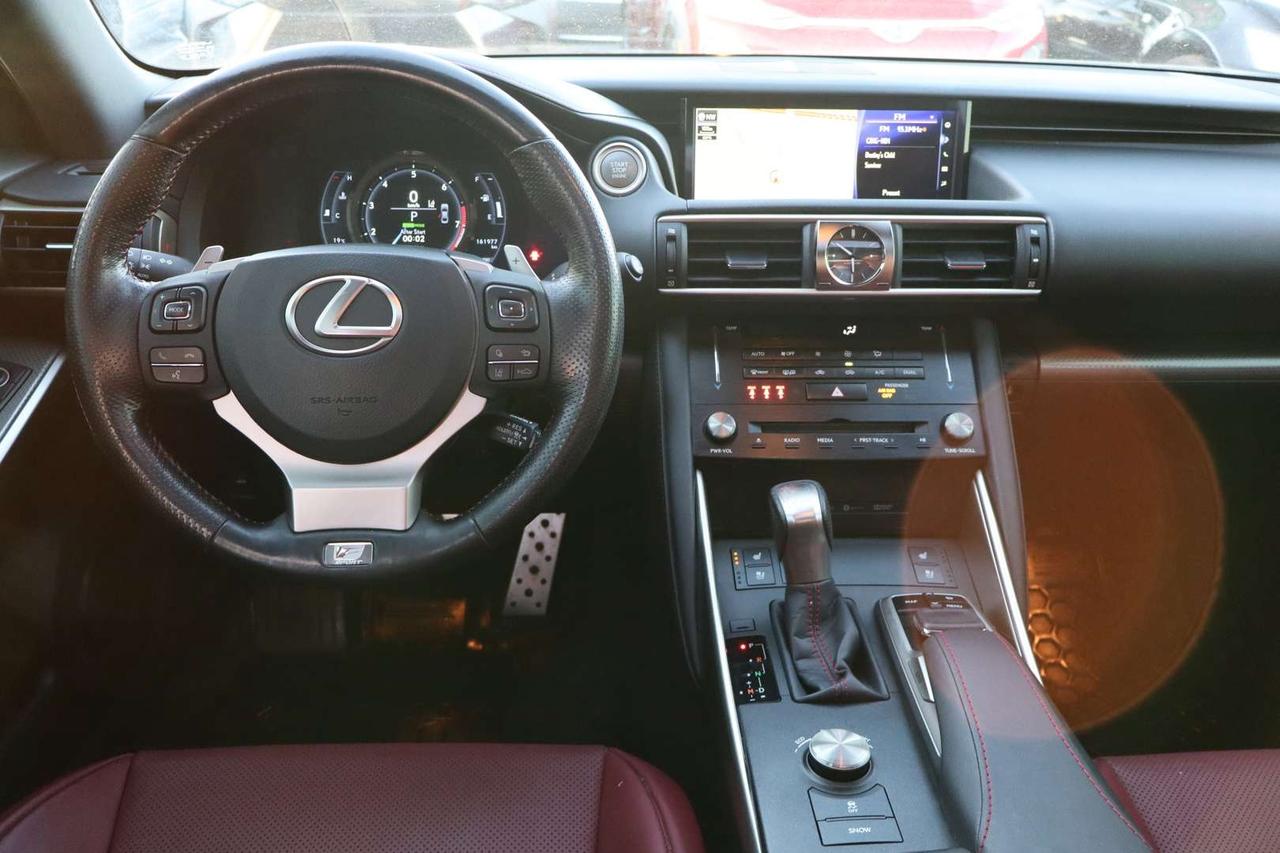 2017 Lexus IS 300 AWD F Sport Red Interior Safety Certification Included Photo