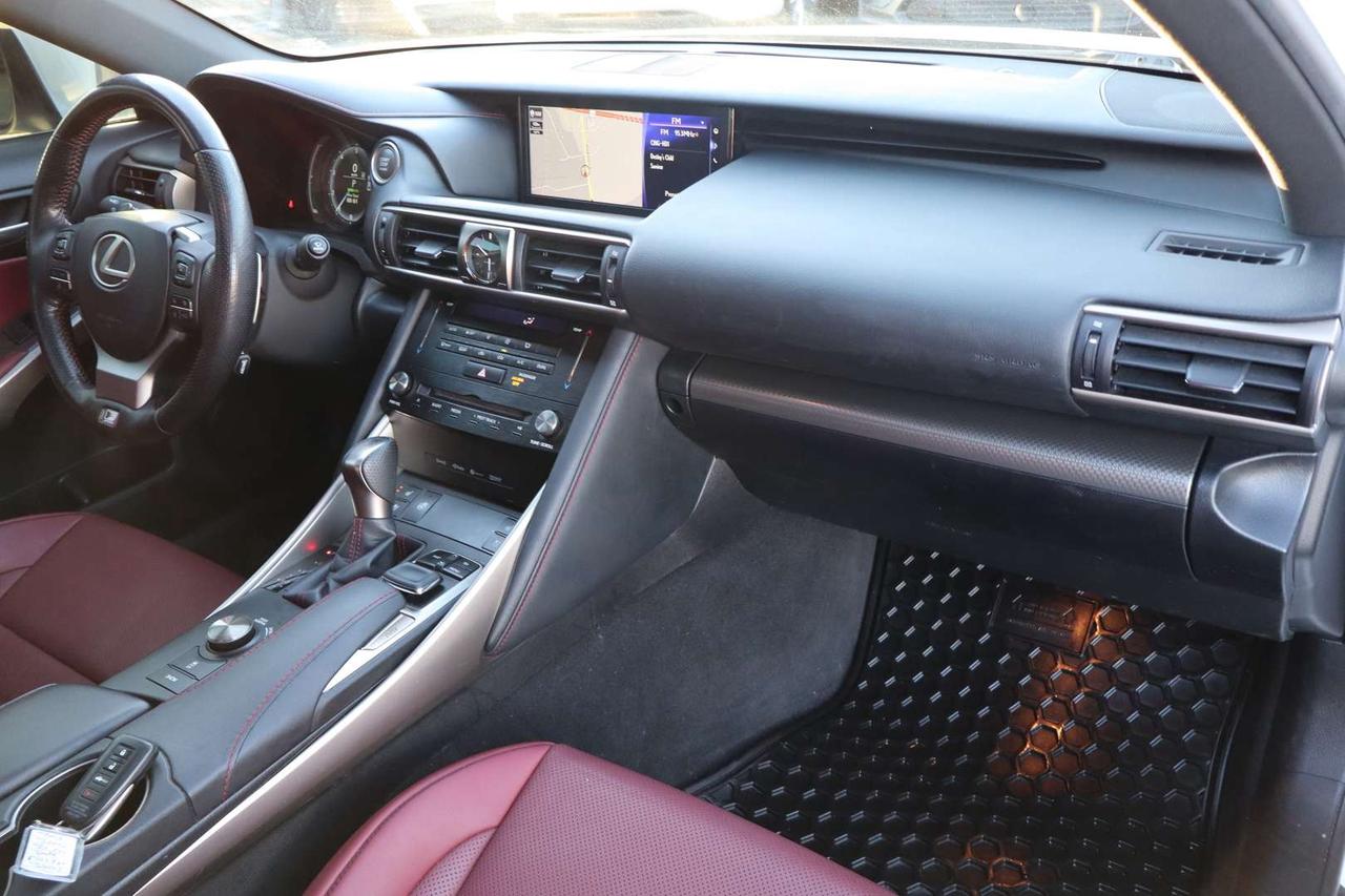 2017 Lexus IS 300 AWD F Sport Red Interior Safety Certification Included Photo