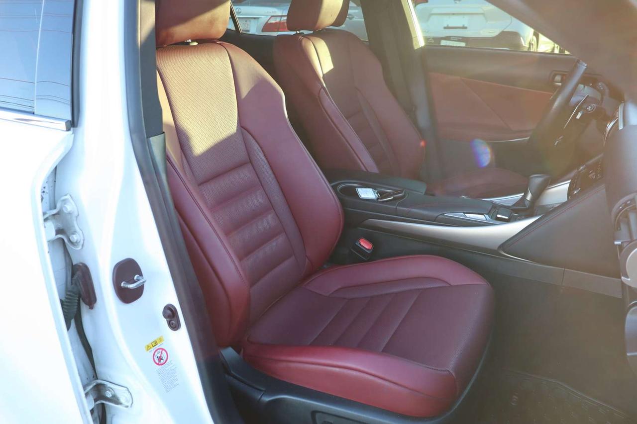 2017 Lexus IS 300 AWD F Sport Red Interior Safety Certification Included Photo