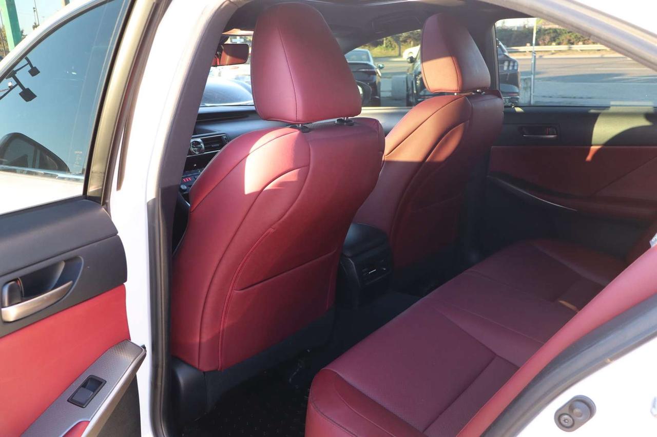 2017 Lexus IS 300 AWD F Sport Red Interior Safety Certification Included Photo