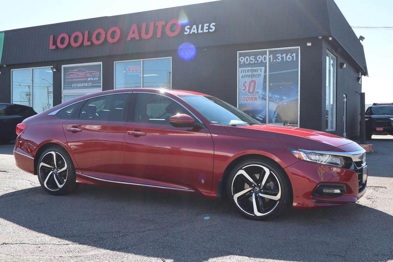 2019 Honda Accord Touring 2.0T HUD Vented Seats Photo0