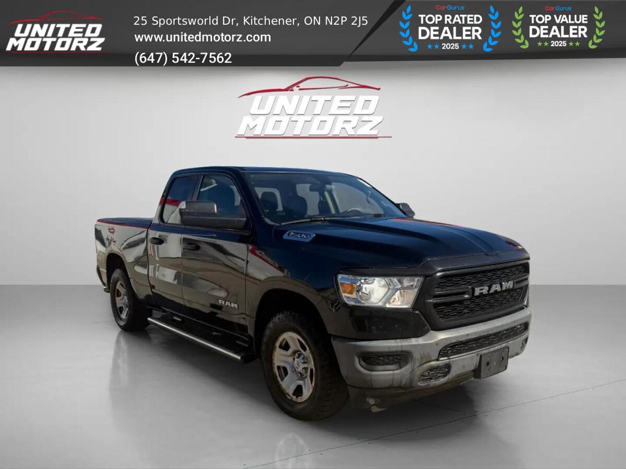 2019 RAM 1500 Tradesman QUAD CAB 6'4" BOX 4WD 3.6L 6cyl~SAFETY C Photo