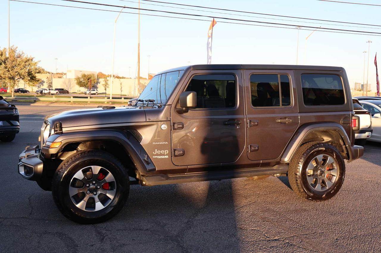 2022 Jeep Wrangler Unlimited Sahara 4WD Manual   No Accident   Clean Carfax Photo2