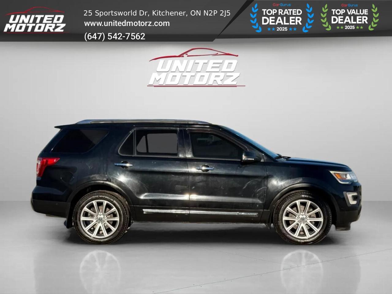 2017 Ford Explorer Limited 4WD 3.5L 6cyl~SAFETY CERTIFIED~NO ACCIDENT Photo
