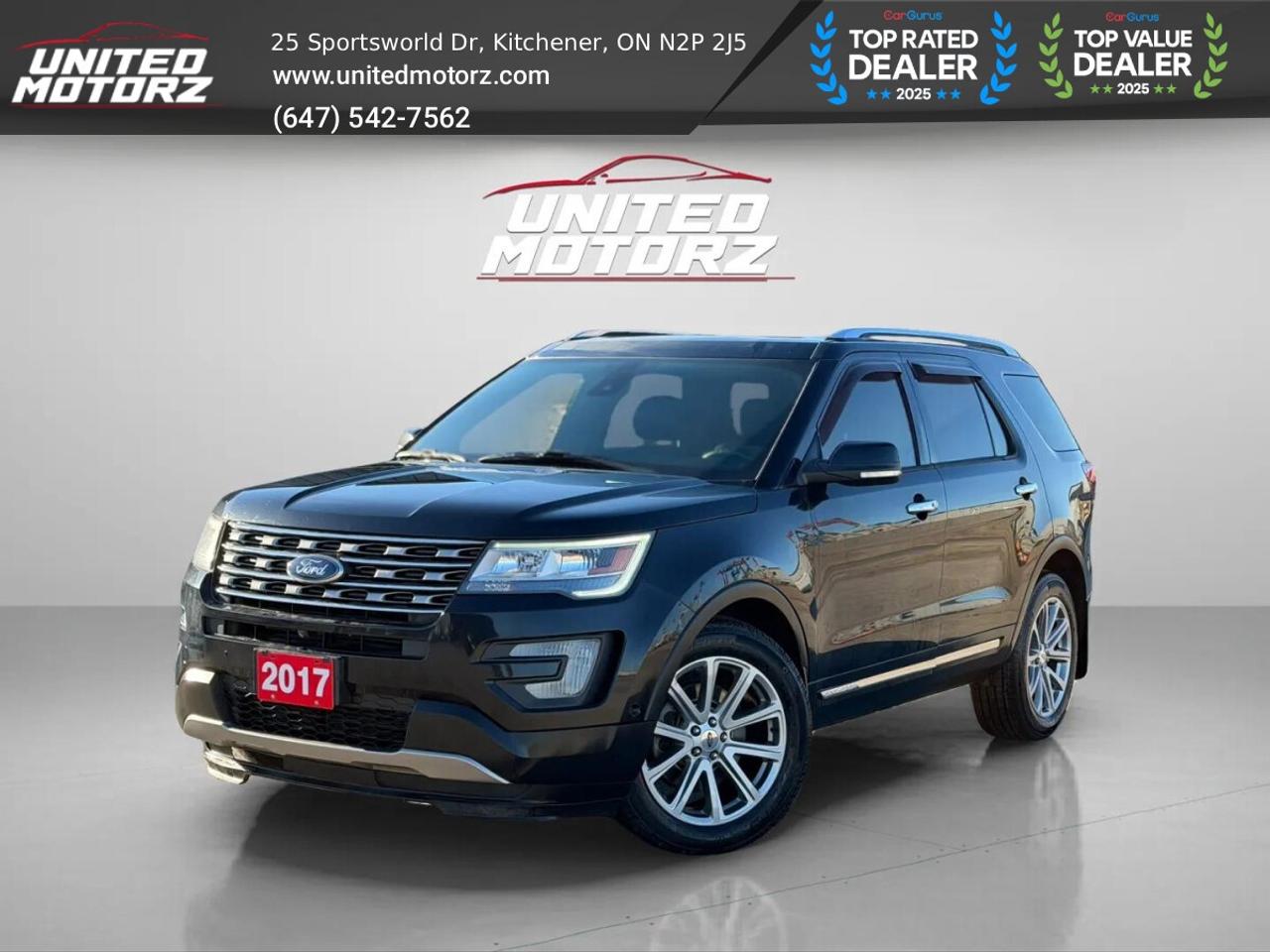 2017 Ford Explorer Limited 4WD 3.5L 6cyl~SAFETY CERTIFIED~NO ACCIDENT Photo5