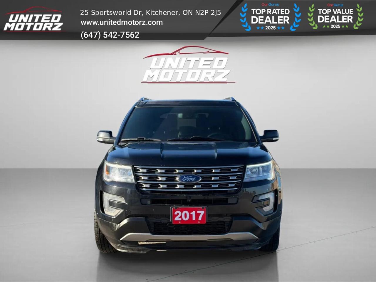 2017 Ford Explorer Limited 4WD 3.5L 6cyl~SAFETY CERTIFIED~NO ACCIDENT Photo
