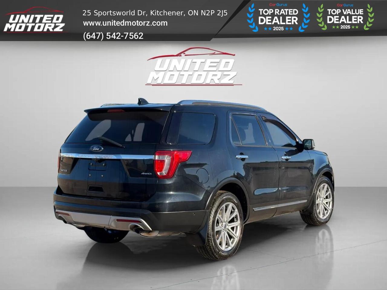 2017 Ford Explorer Limited 4WD 3.5L 6cyl~SAFETY CERTIFIED~NO ACCIDENT Photo