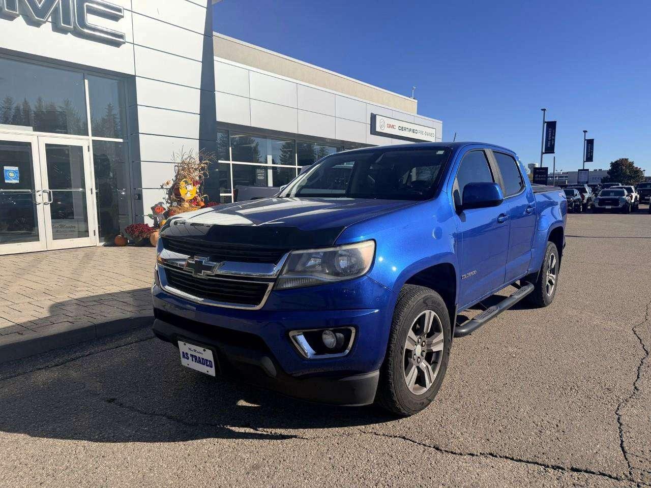 2018 Chevrolet Colorado 3.6L V6, 4X4, ALLOYS, CLOTH, TRAILERING PKG, CERTIFIED AS-TRADED! Photo