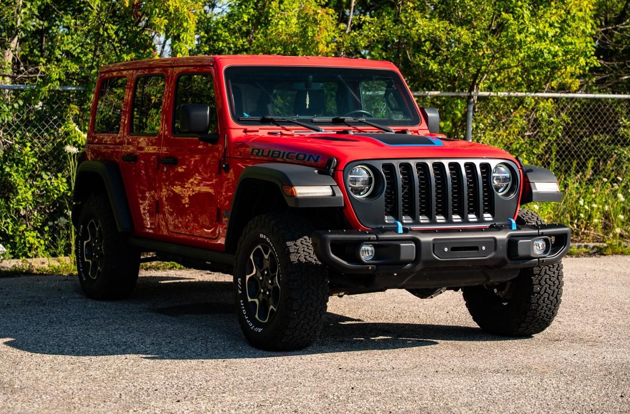 2021 Jeep Wrangler 4xe Unlimited Rubicon 4x4|HYBRID|ONE OWNER|CLEAN CAR FAX|DEALER SERVICED| Photo5