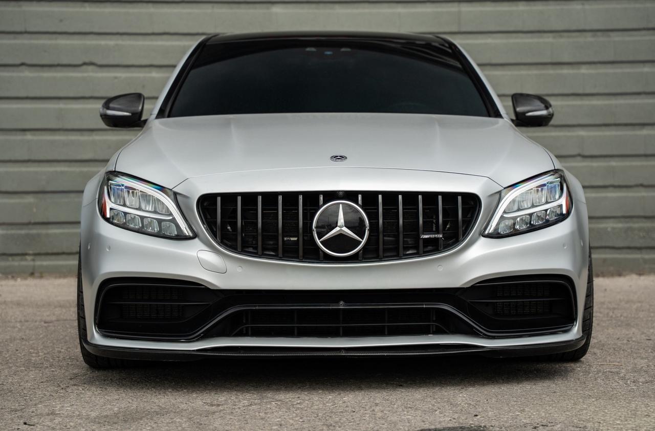 2019 Mercedes-Benz C-Class AMG C 63 S Sedan|4.0L BITURBO V8|AMG SPORT EXHAUST|PANO ROOF|BURMESTER PREMIUM SOUND SYSTEM| Photo