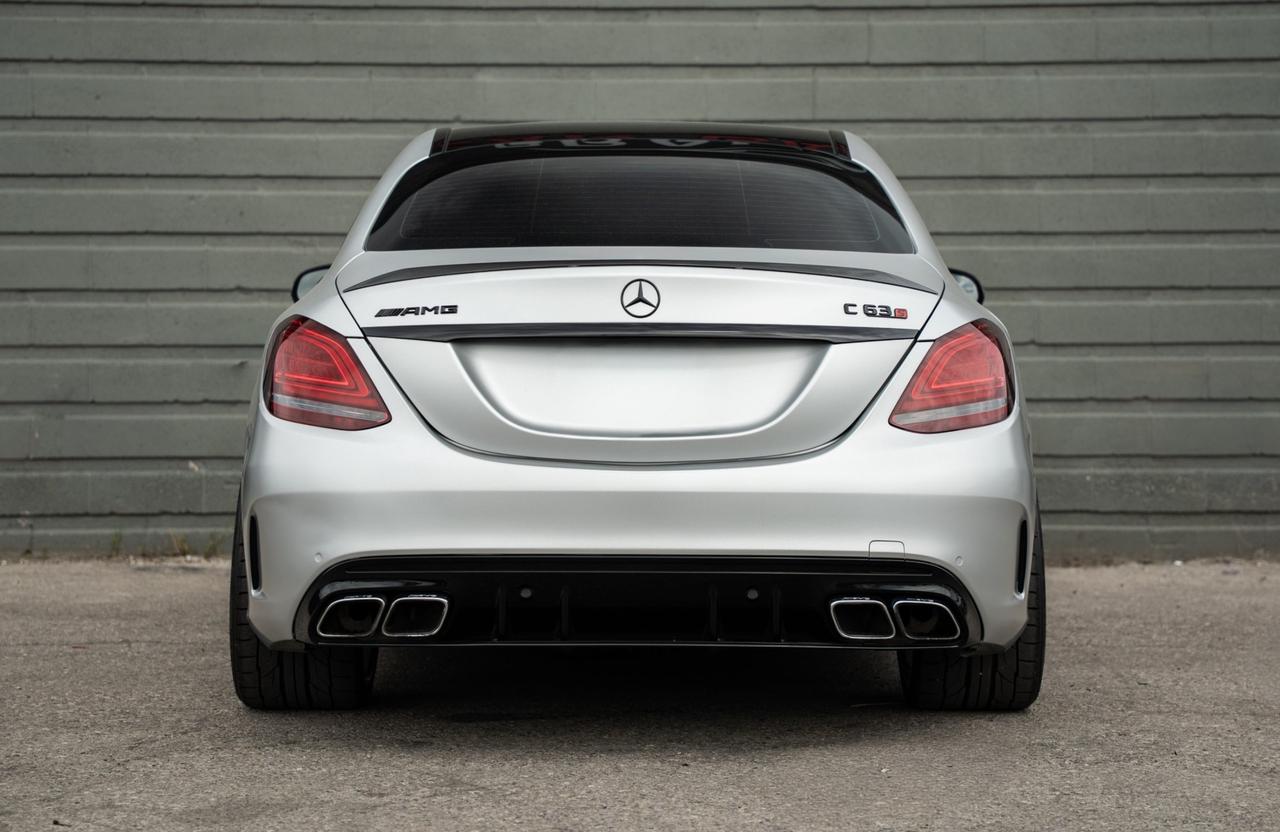 2019 Mercedes-Benz C-Class AMG C 63 S Sedan|4.0L BITURBO V8|AMG SPORT EXHAUST|PANO ROOF|BURMESTER PREMIUM SOUND SYSTEM| Photo