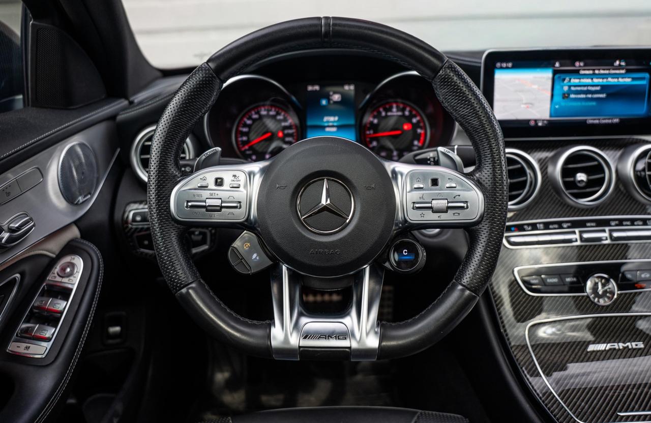 2019 Mercedes-Benz C-Class AMG C 63 S Sedan|4.0L BITURBO V8|AMG SPORT EXHAUST|PANO ROOF|BURMESTER PREMIUM SOUND SYSTEM| Photo