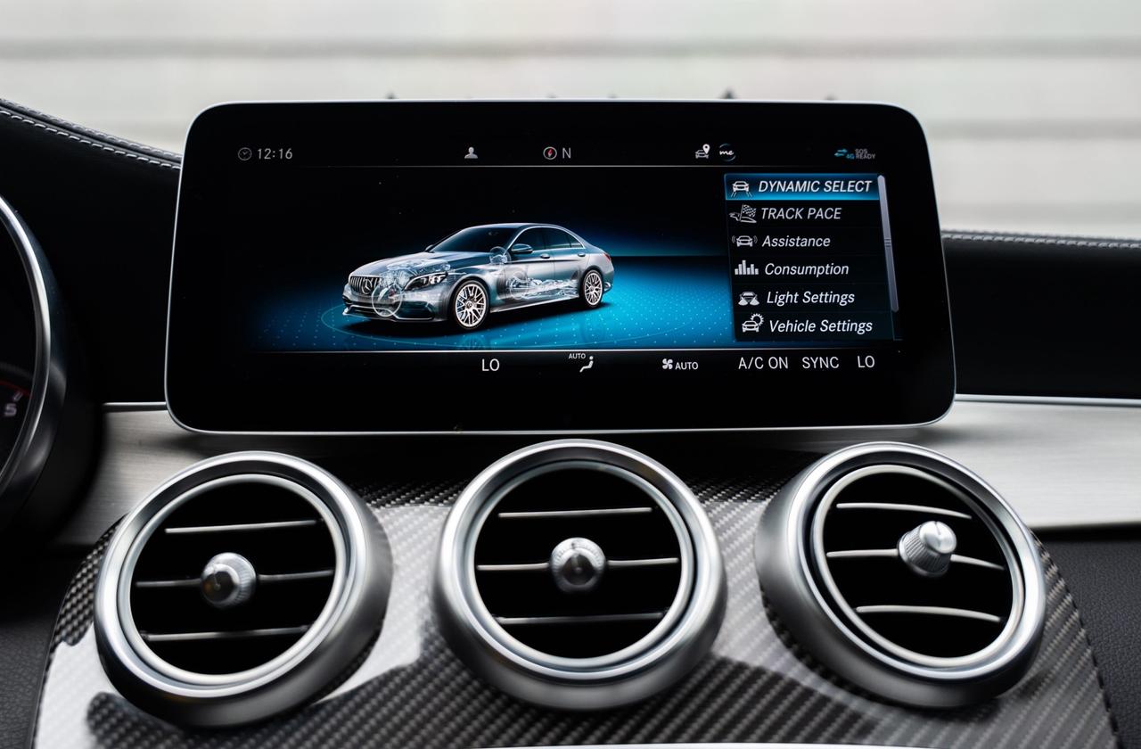 2019 Mercedes-Benz C-Class AMG C 63 S Sedan|4.0L BITURBO V8|AMG SPORT EXHAUST|PANO ROOF|BURMESTER PREMIUM SOUND SYSTEM| Photo