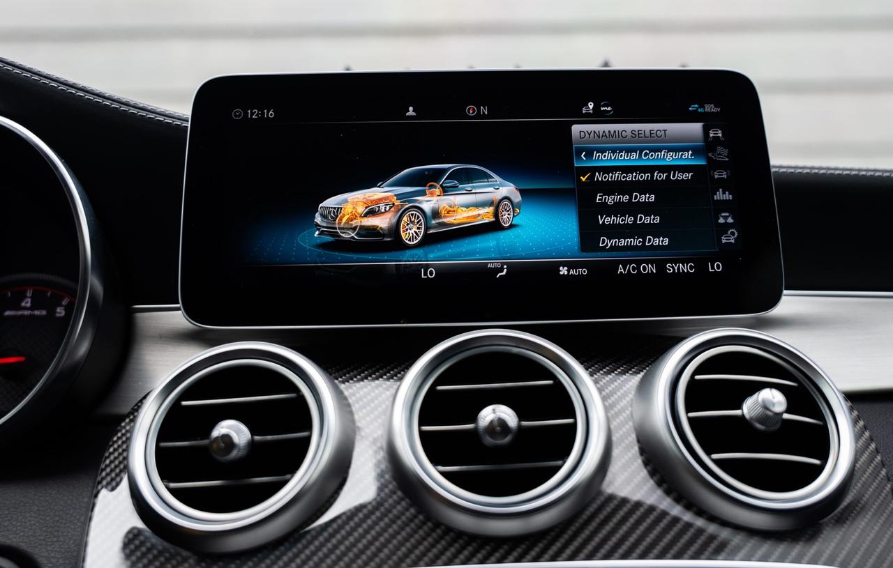 2019 Mercedes-Benz C-Class AMG C 63 S Sedan|4.0L BITURBO V8|AMG SPORT EXHAUST|PANO ROOF|BURMESTER PREMIUM SOUND SYSTEM| Photo