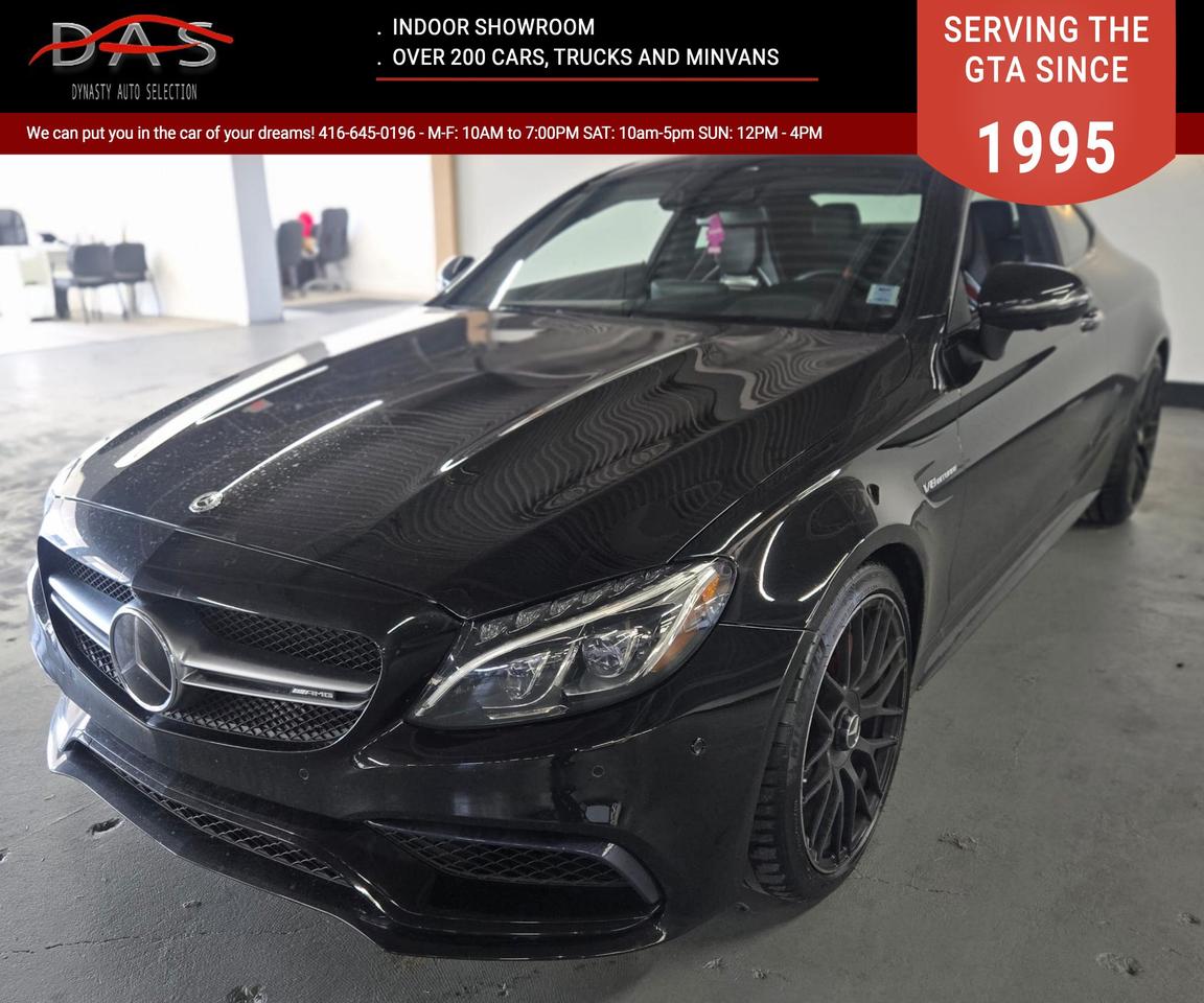 2018 Mercedes-Benz C-Class AMG C 63 S Coupe|PANORAMIC ROOF|NAVIGATION|BSM|POWER FOLDING MIRRORS| Photo
