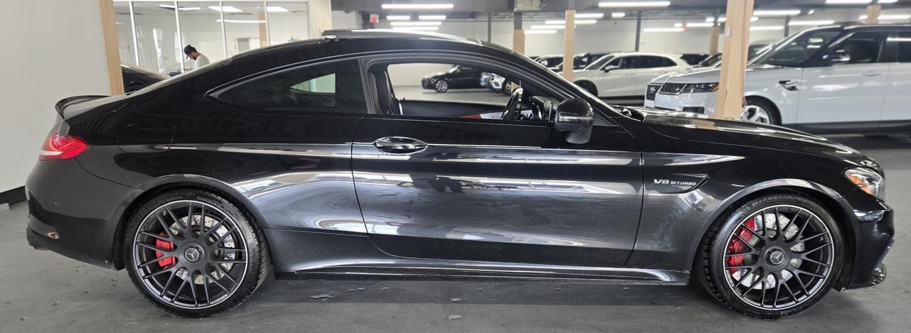 2018 Mercedes-Benz C-Class AMG C 63 S Coupe|PANORAMIC ROOF|NAVIGATION|BSM|POWER FOLDING MIRRORS| Photo