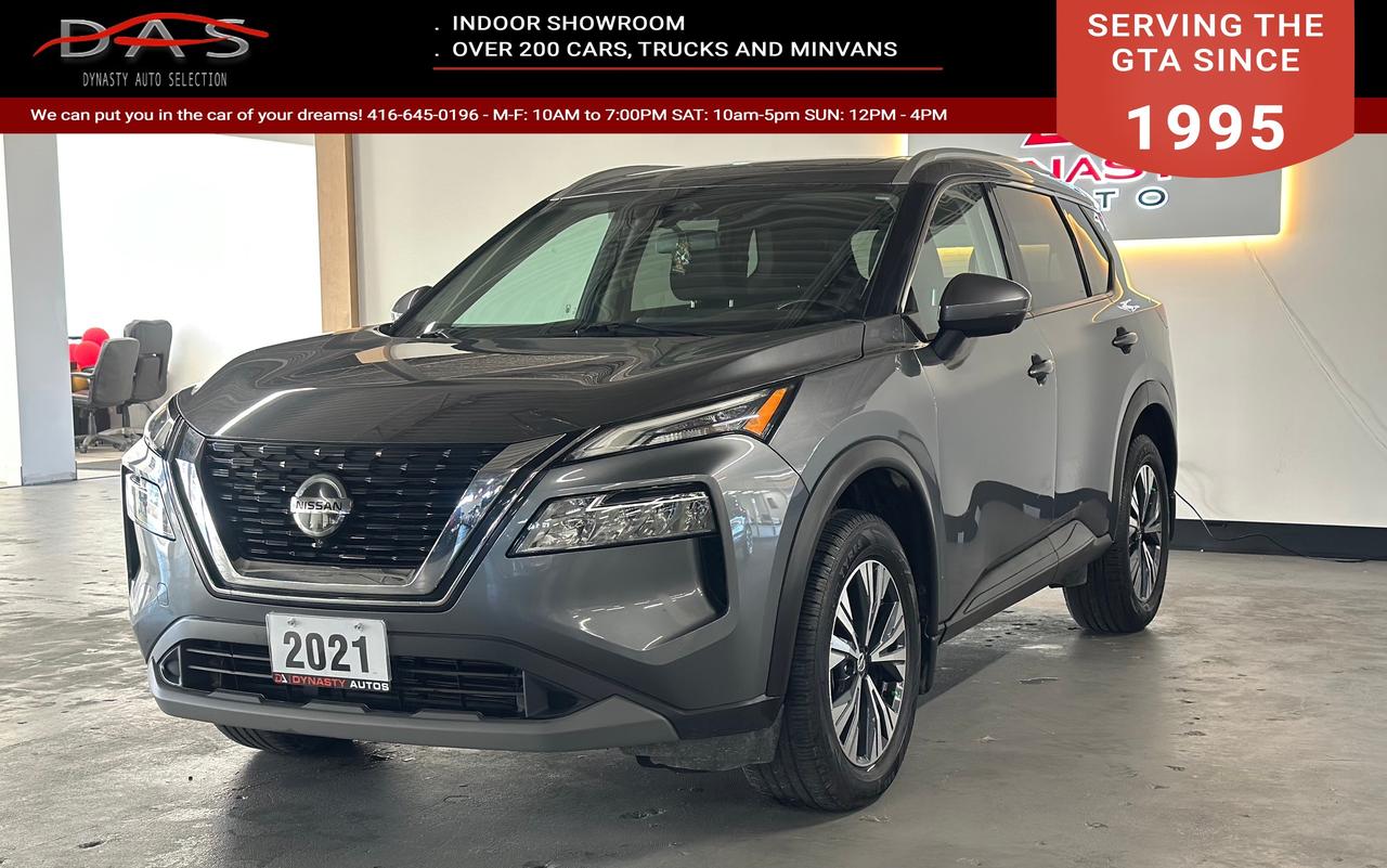 2021 Nissan Rogue FWD SV|CLEAN CARFAX|ONE OWNER|GREAT RELIABILITY|BSM|APPLE CARPLAY|PANORAMIC ROOF| Photo0