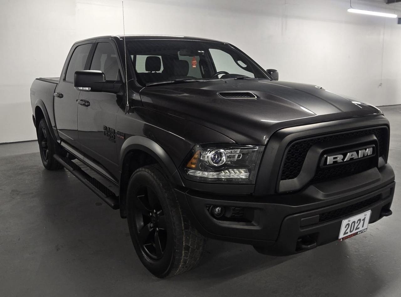 2021 RAM 1500 Classic Warlock 4x4 Crew Cab 5'7" Box|SLT|LOW KM|APPLE CARPLAY/ANDROID AUTO|REMOTE STARTER| Photo5