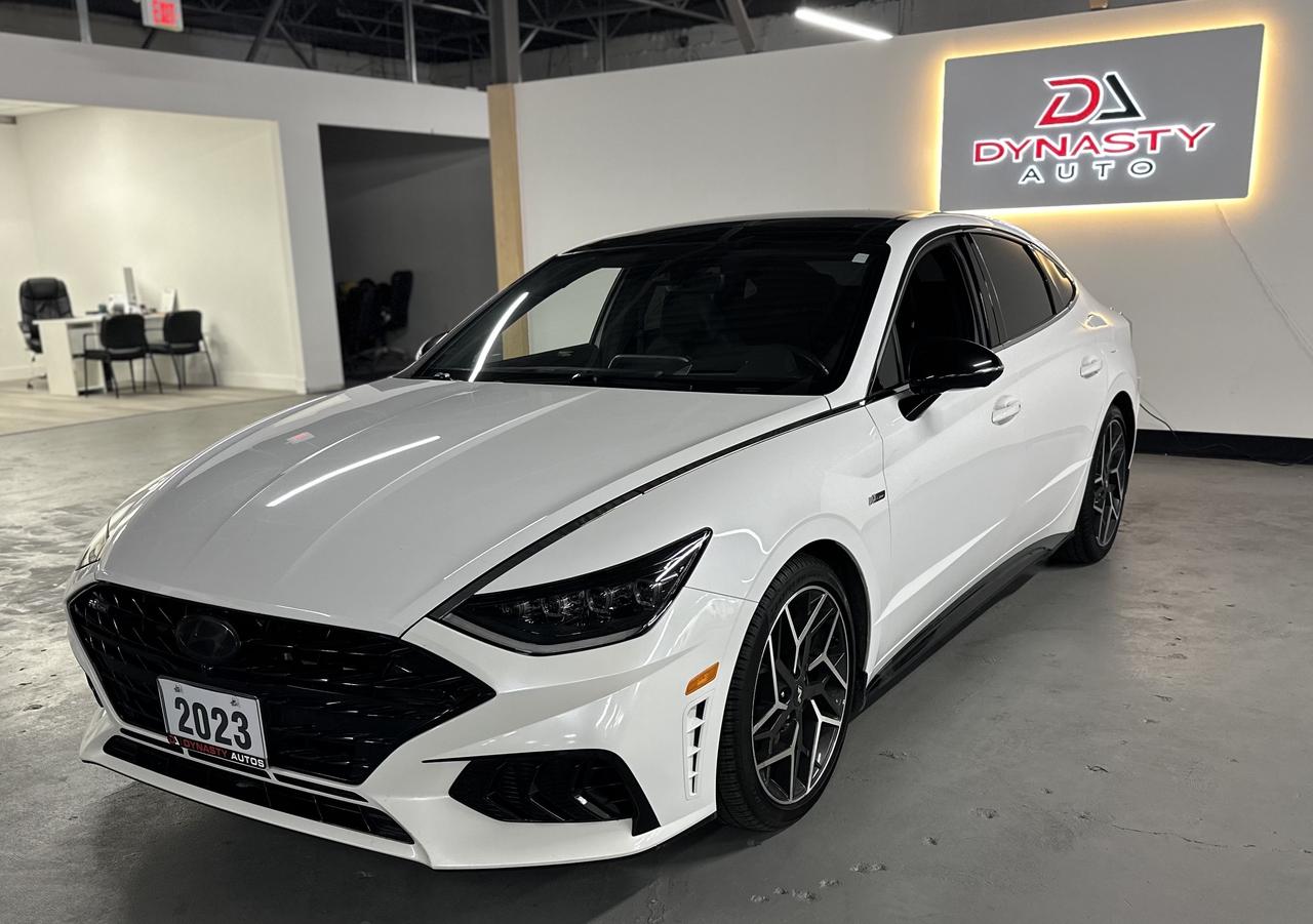 2023 Hyundai Sonata 2.5T N Line |CLEAN CAR FAX|HEADS UP DISPLAY|BSM|PANO ROOF|ADAPTIVE CRUISE CONTROL| Photo