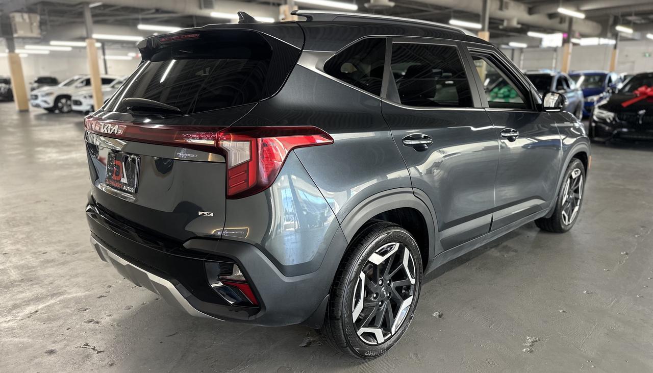 2024 Kia Seltos SX AWD | ONE OWNER | CLEAN CAR FAX | LEATHER SEATS | SUN ROOF| Photo