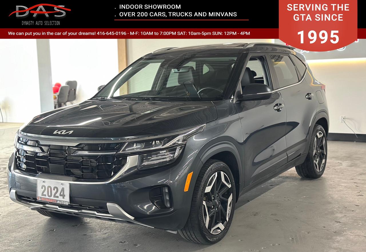 2024 Kia Seltos SX AWD | ONE OWNER | CLEAN CAR FAX | LEATHER SEATS | SUN ROOF| Photo0