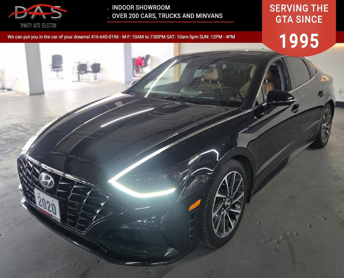 2020 Hyundai Sonata 1.6T Ultimate|LIMITED|PANO ROOF|HEADS UP DISPLAY|NAVIGATION|BSM|COOLING SEATS|REMOTE STARTER| Photo0