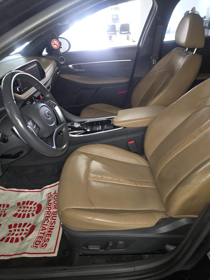 2020 Hyundai Sonata 1.6T Ultimate|LIMITED|PANO ROOF|HEADS UP DISPLAY|NAVIGATION|BSM|COOLING SEATS|REMOTE STARTER| Photo
