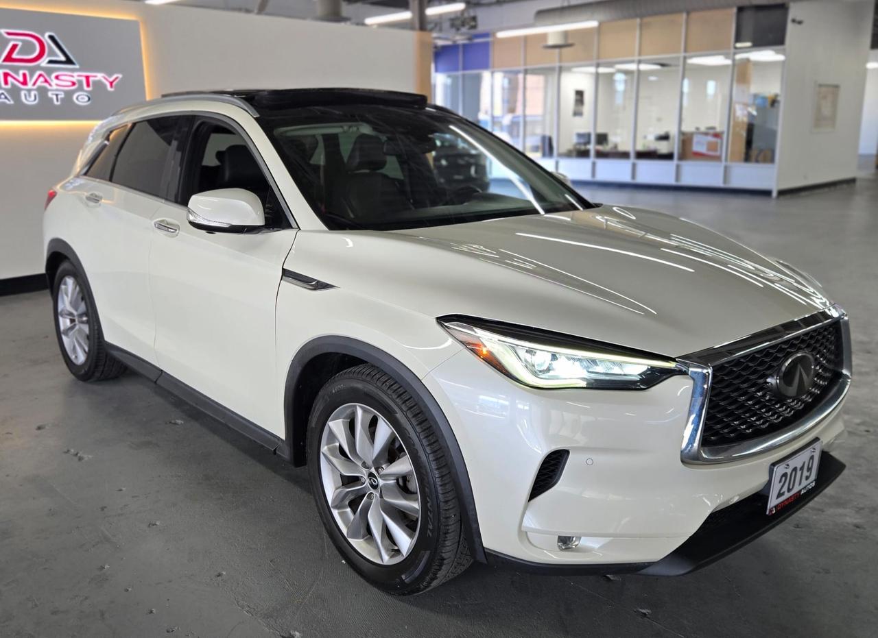 2019 Infiniti QX50 LUXE AWD|ESSENTIAL|PANO ROOF|CLEAN CAR FAX|GREAT RELIABILITY| Photo