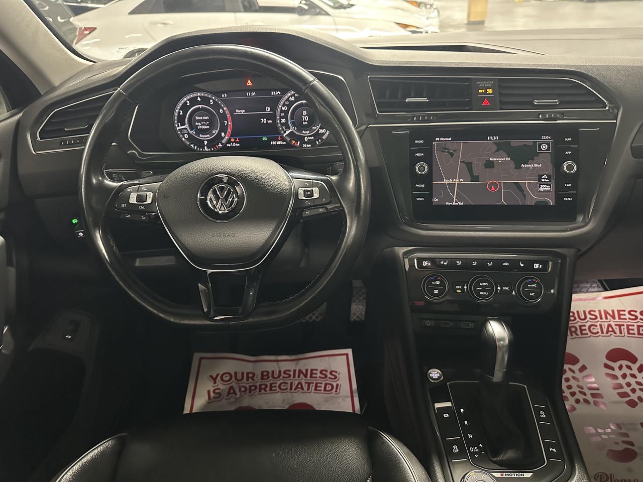 2018 Volkswagen Tiguan Highline 4MOTION | Accident Free | Dealer Serviced | Good Reliability Rating by CARFAX Photo