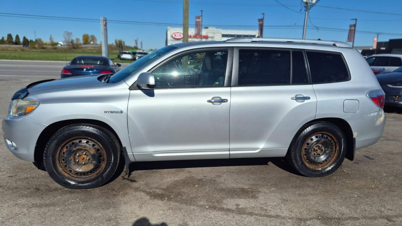 2009 Toyota Highlander Hybrid LIMITED, 7 PASSENGER, LOADED, LEATHER, AS IS Photo