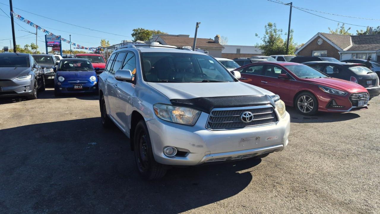 2009 Toyota Highlander Hybrid LIMITED, 7 PASSENGER, LOADED, LEATHER, AS IS Photo