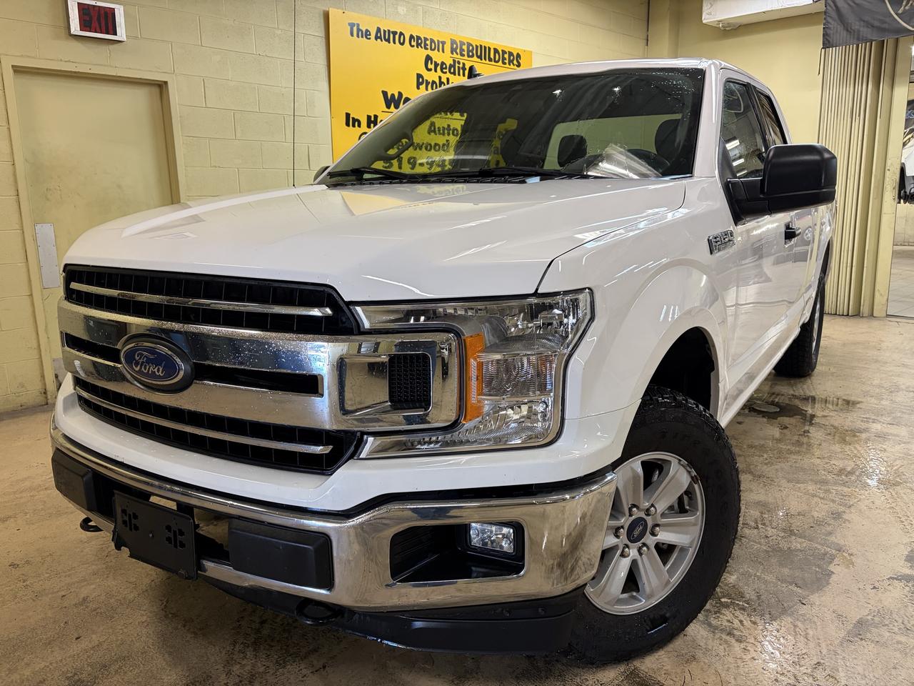 White 2020 Ford F-150 Pickup Truck Four-Wheel Drive Automatic
