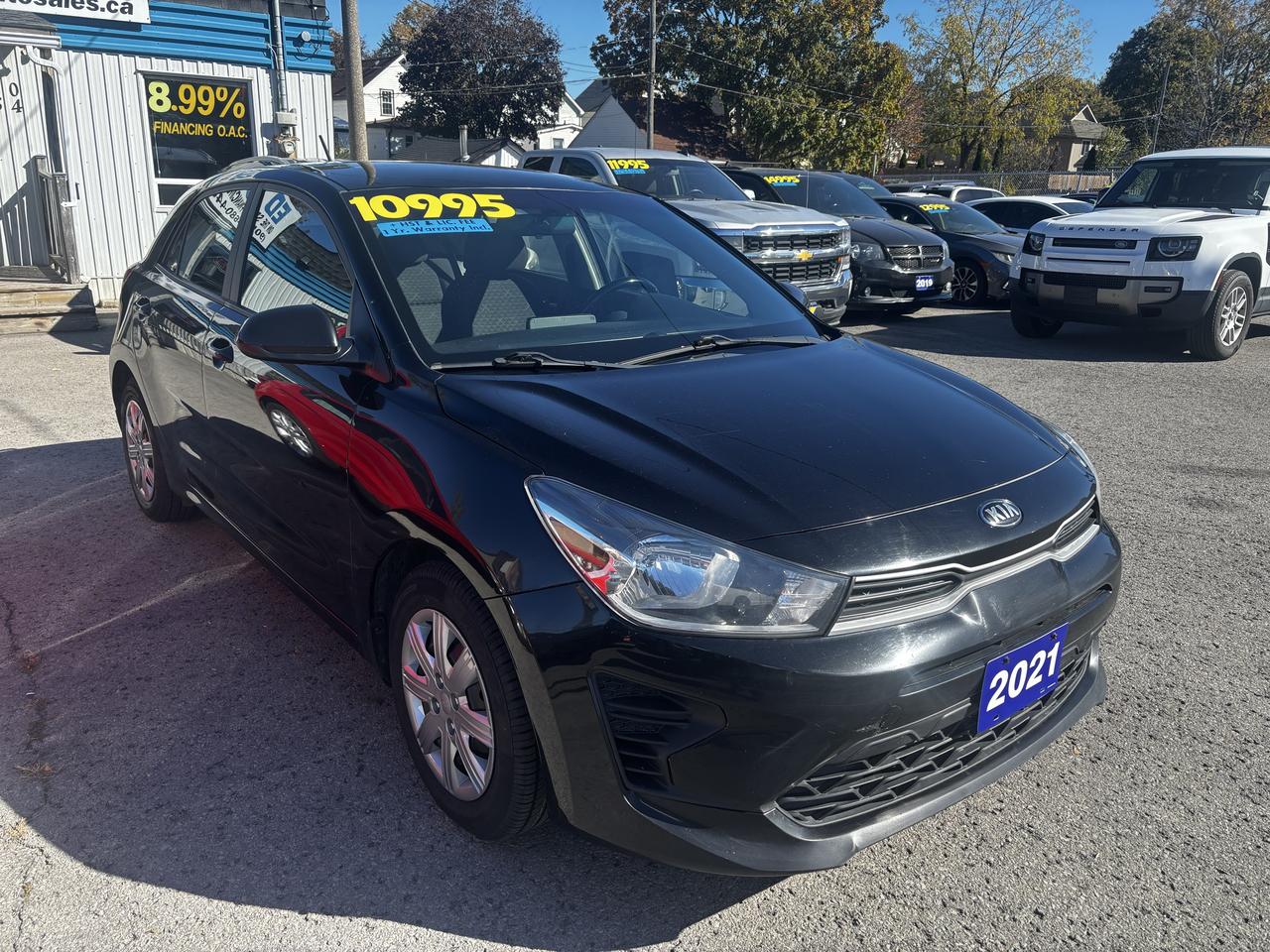 2021 Kia Rio LX, Hatchback, Back-Up-Camera, Htd Seats, Keyless Photo0