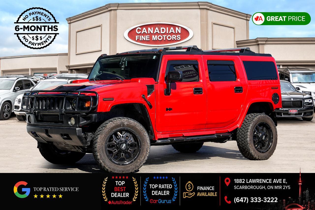 2007 Hummer H2 4WD |6 PASS|SUNROOF|REAR ENTERAINMENT|LOW KM!! Photo