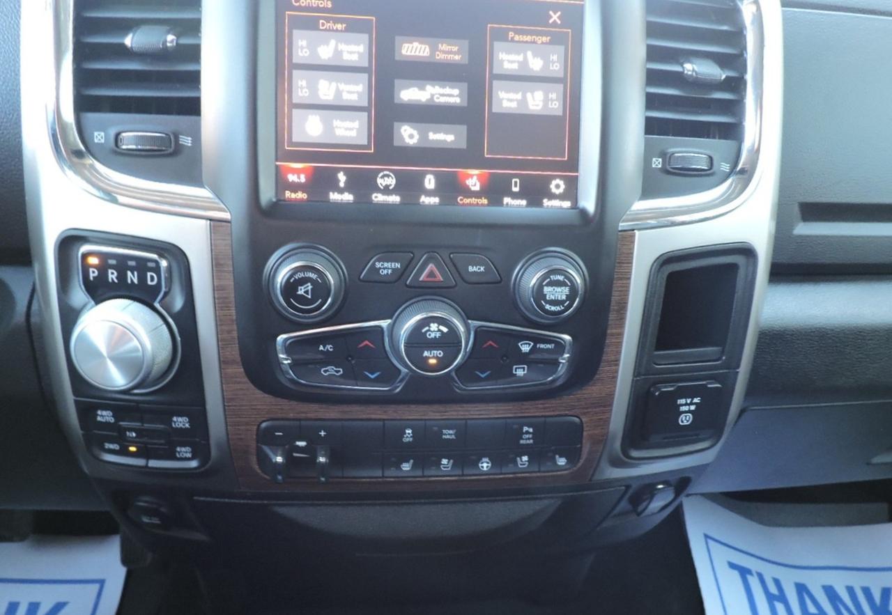 2018 RAM 1500 Laramie 5.7L Hemi 4X4 Leather Seats Six 125000 KMS Photo