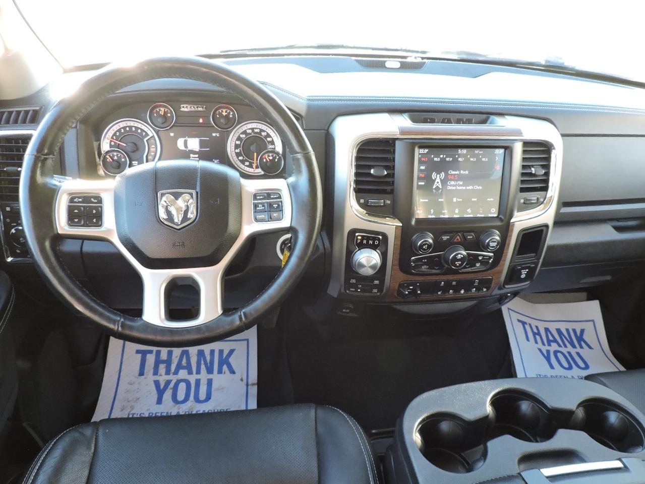 2018 RAM 1500 Laramie 5.7L Hemi 4X4 Leather Seats Six 125000 KMS Photo