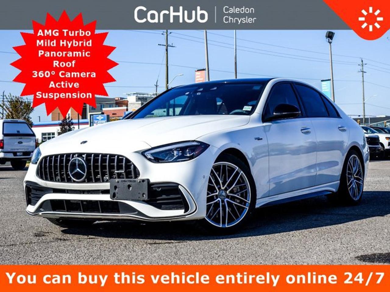 2023 Mercedes-Benz C43 AMG 4MATIC Handcrafted 2.0L AMG Turbo Mild Hybrid | 402 HP | Panoramic Roof | 360° Camera | Active Suspension Photo