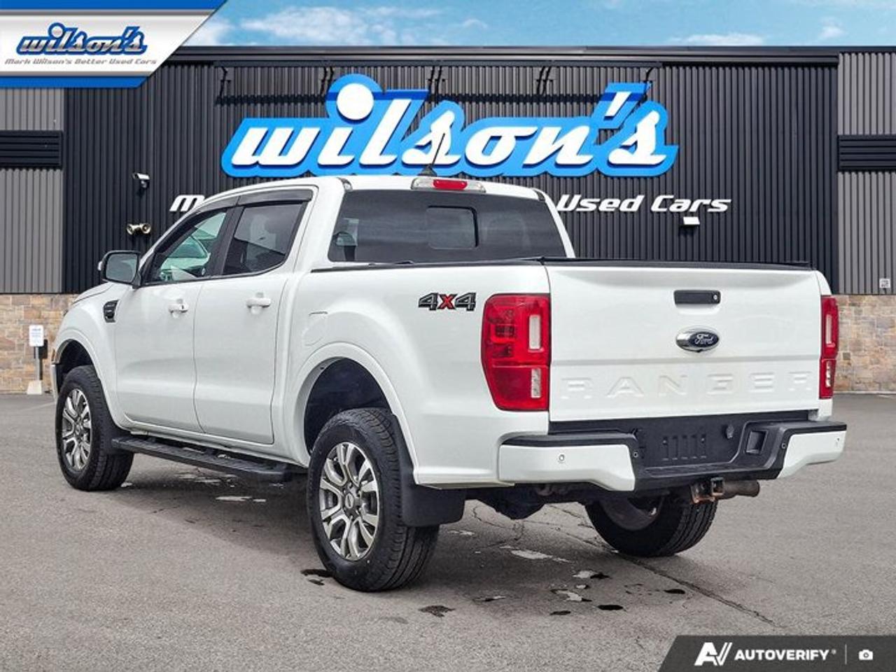 2021 Ford Ranger LARIAT 4x4 | Leather | Heated Seats | Remote Start | Trailer Tow Pkg | Lane Keep | and More ! Photo