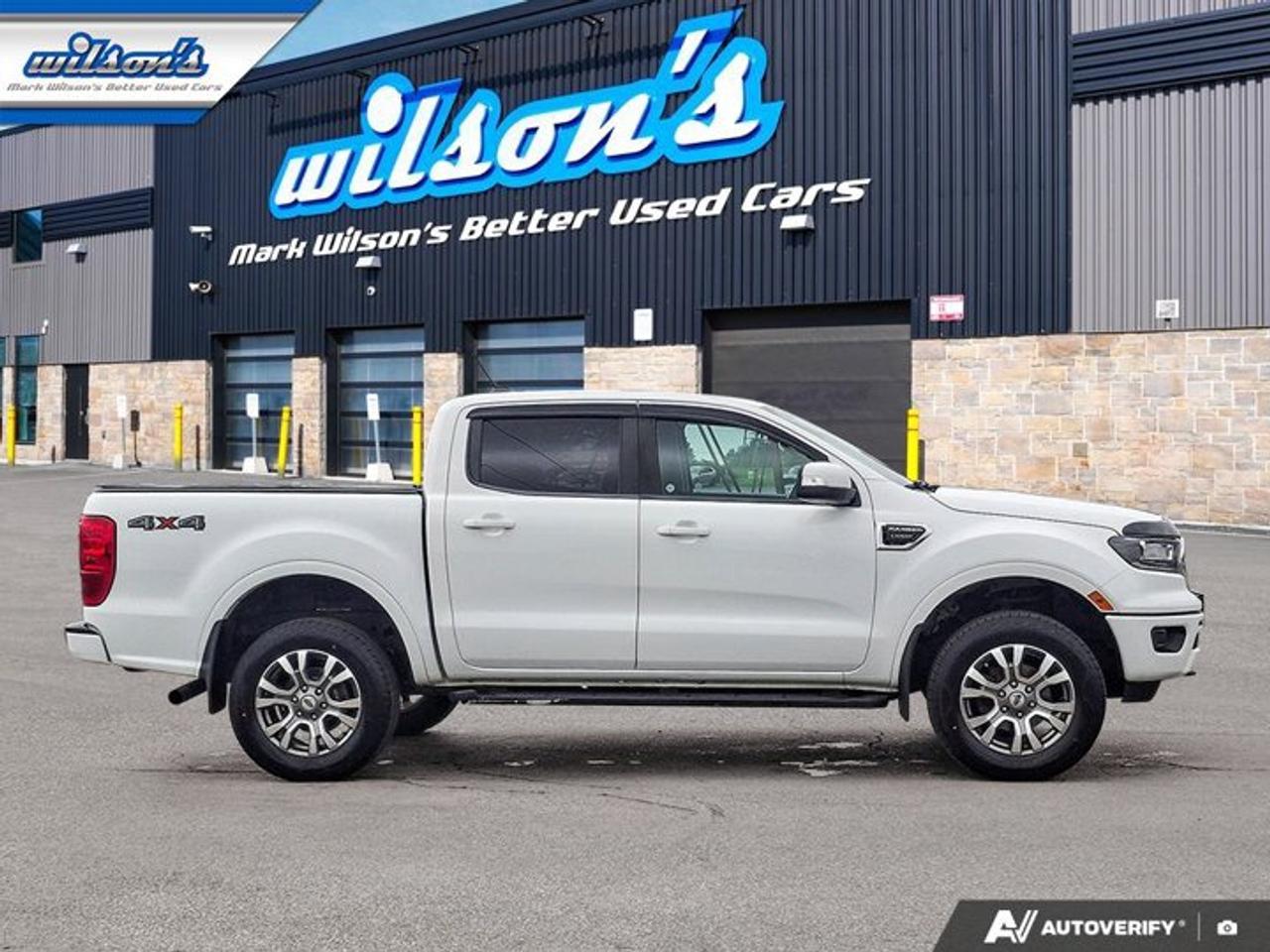 2021 Ford Ranger LARIAT 4x4 | Leather | Heated Seats | Remote Start | Trailer Tow Pkg | Lane Keep | and More ! Photo