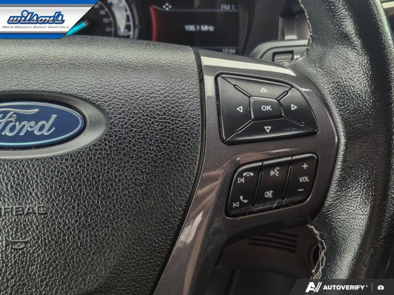 2021 Ford Ranger LARIAT 4x4 | Leather | Heated Seats | Remote Start | Trailer Tow Pkg | Lane Keep | and More ! Photo