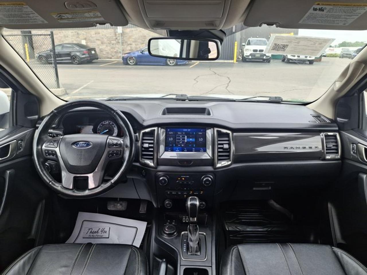 2021 Ford Ranger LARIAT 4x4 | Leather | Heated Seats | Remote Start | Trailer Tow Pkg | Lane Keep | and More ! Photo